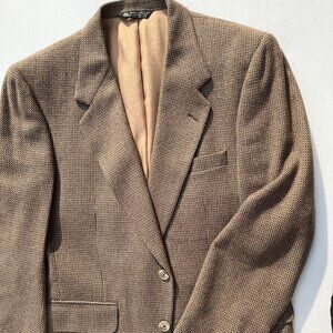 Halston All Wool Sportcoat in Taupe, Beige, Cream